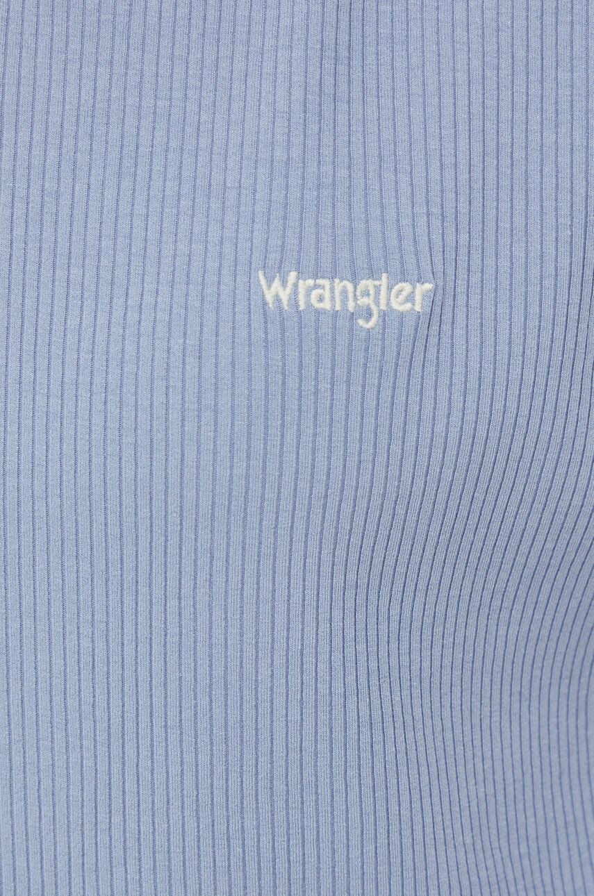 Wrangler tricou Atg femei culoarea gri - Pled.ro