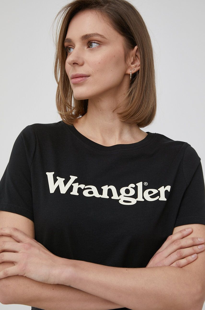 Wrangler tricou din bumbac - Pled.ro