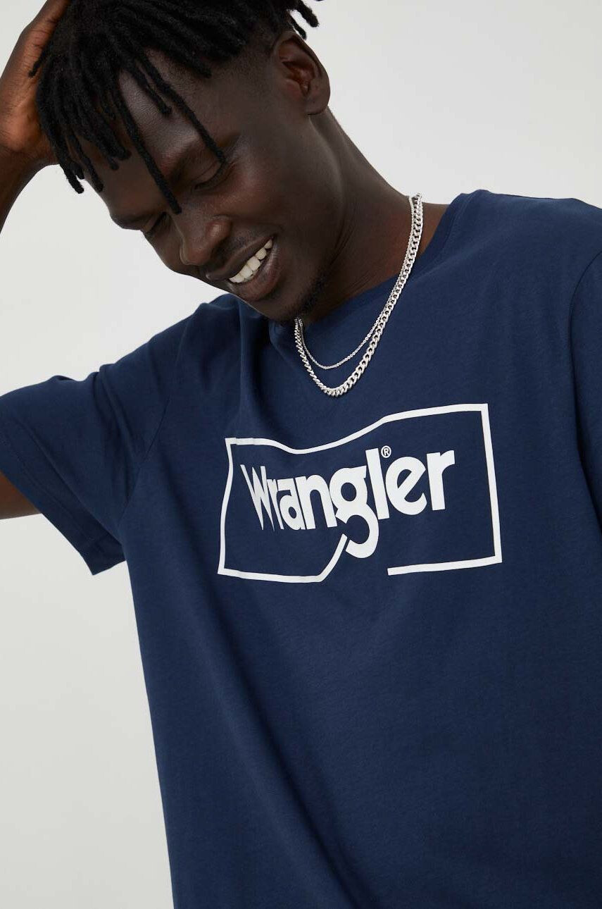 Wrangler tricou din bumbac - Pled.ro