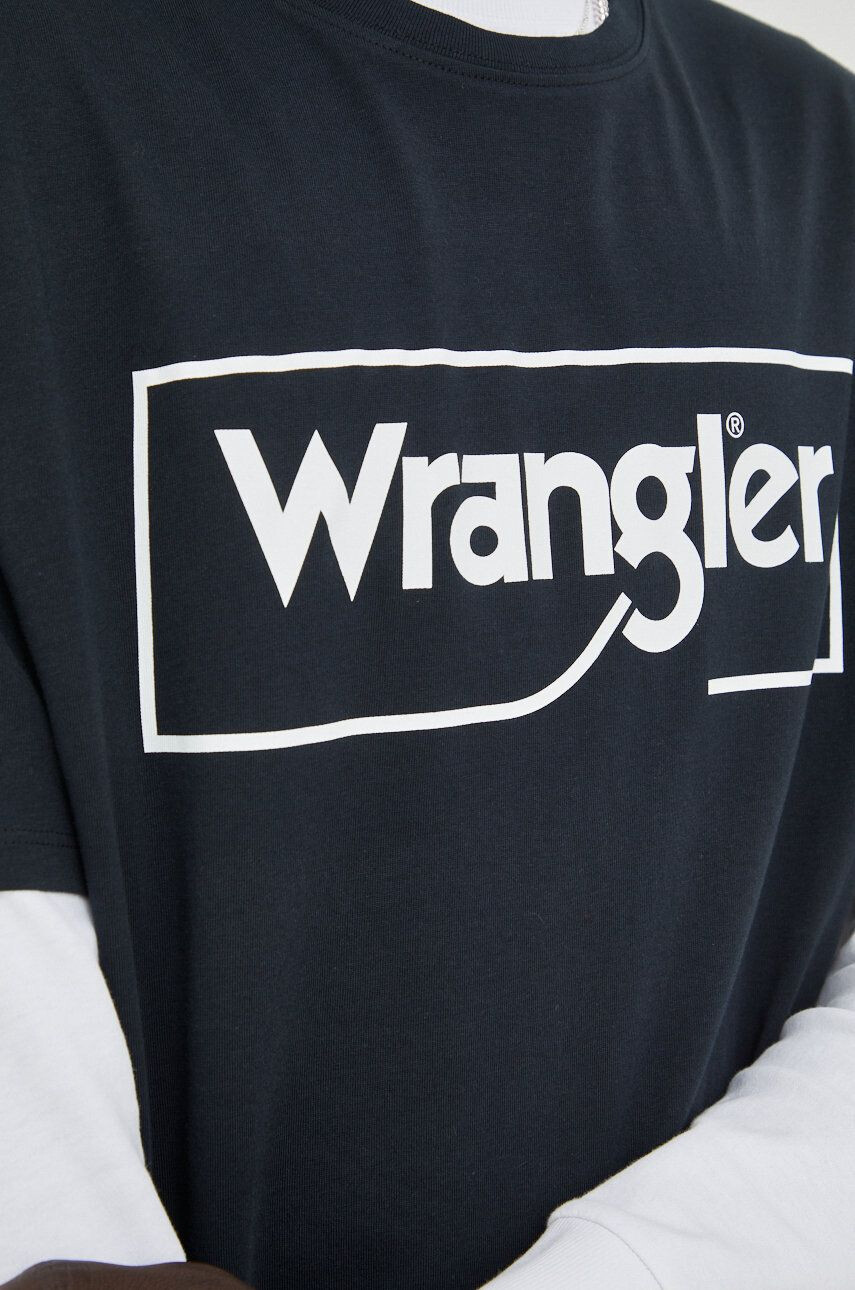 Wrangler tricou din bumbac - Pled.ro