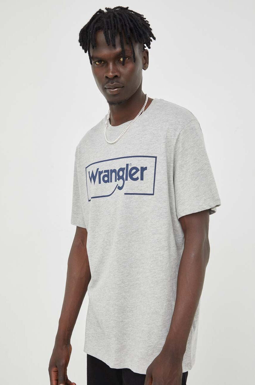 Wrangler tricou din bumbac - Pled.ro