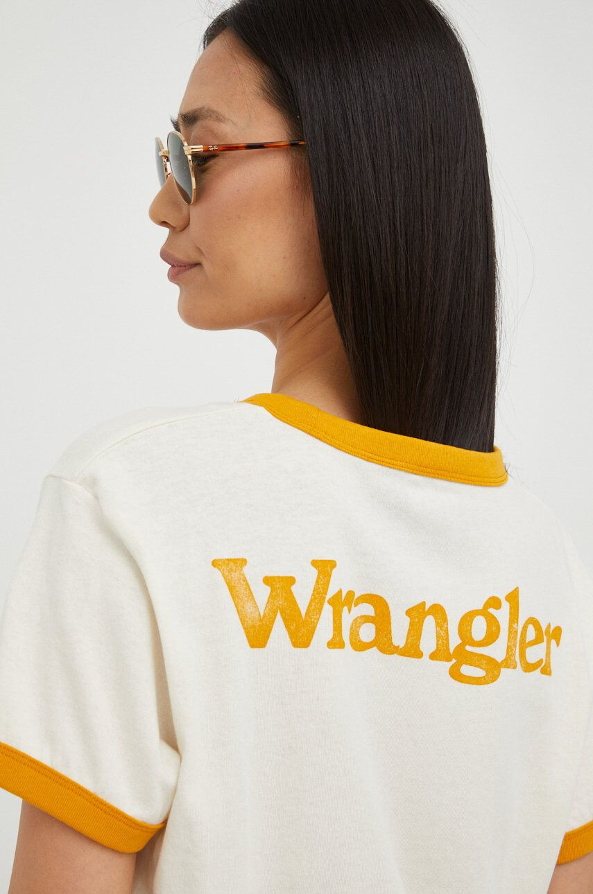 Wrangler tricou din bumbac - Pled.ro