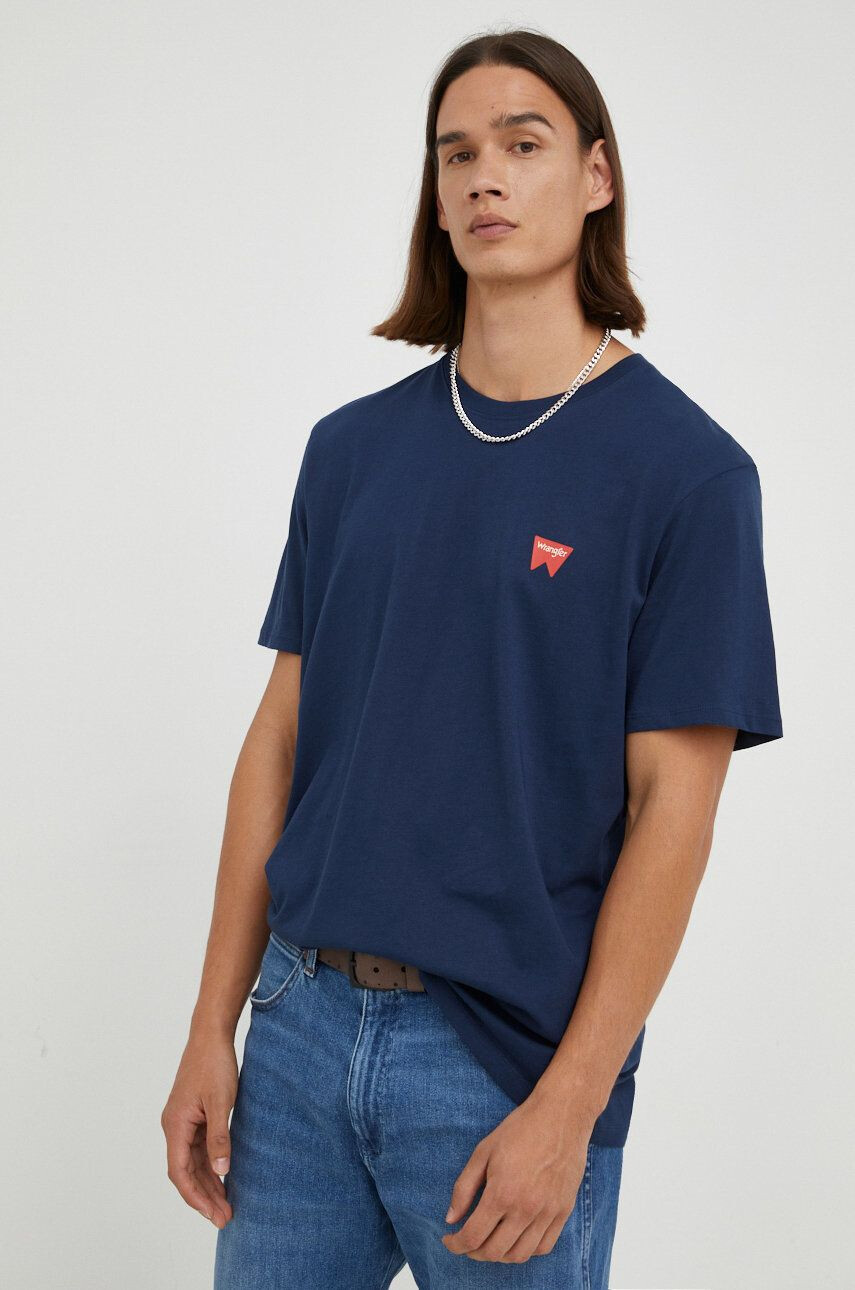 Wrangler tricou din bumbac - Pled.ro