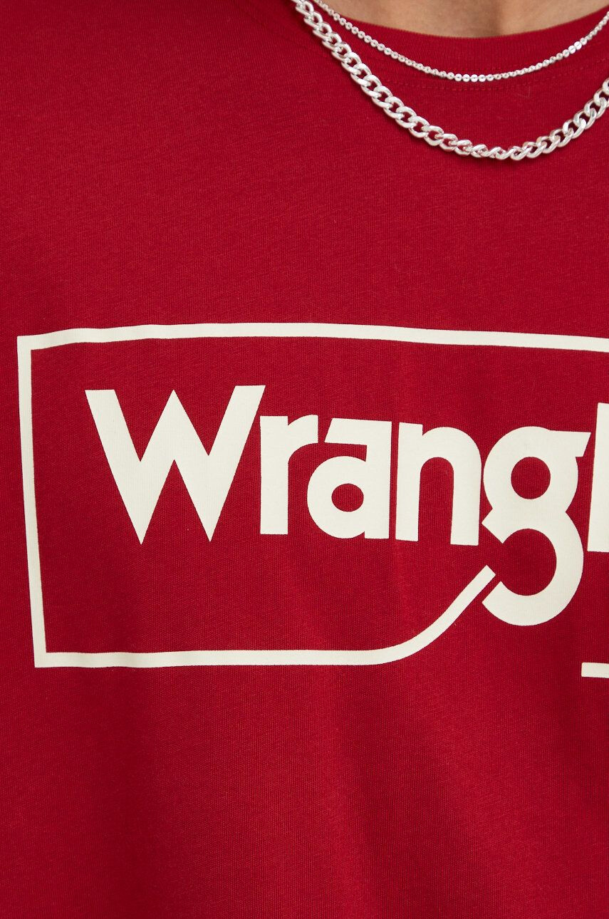 Wrangler tricou din bumbac - Pled.ro