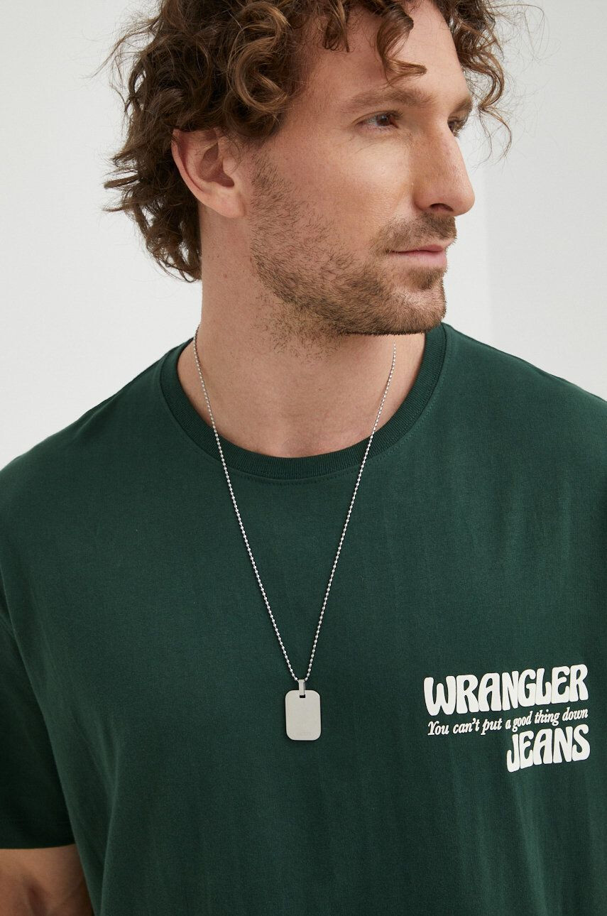 Wrangler tricou din bumbac - Pled.ro