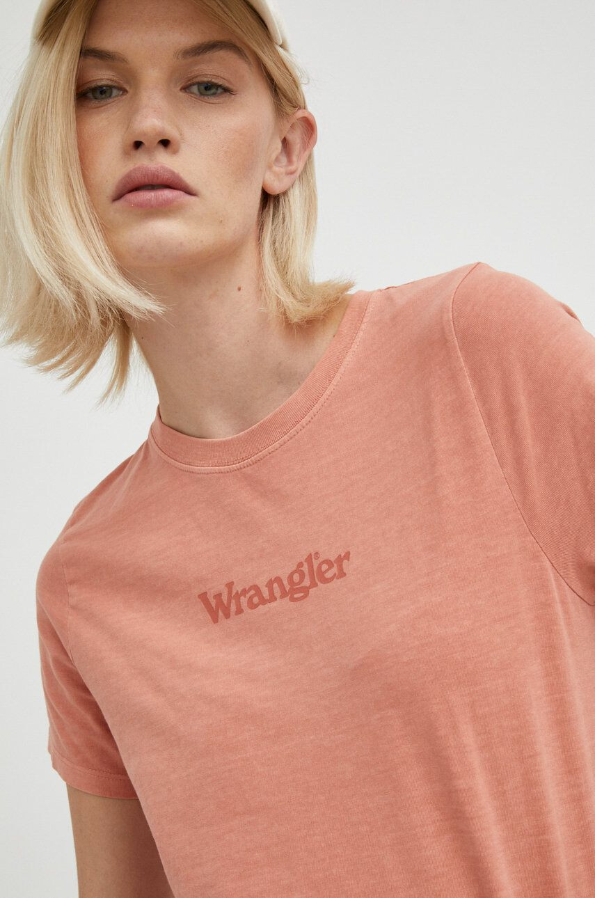 Wrangler tricou din bumbac - Pled.ro