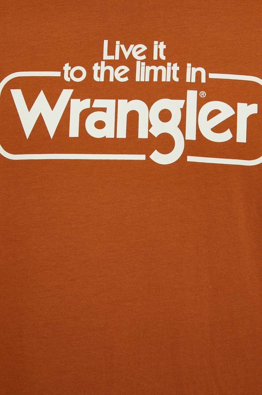 Wrangler tricou din bumbac - Pled.ro