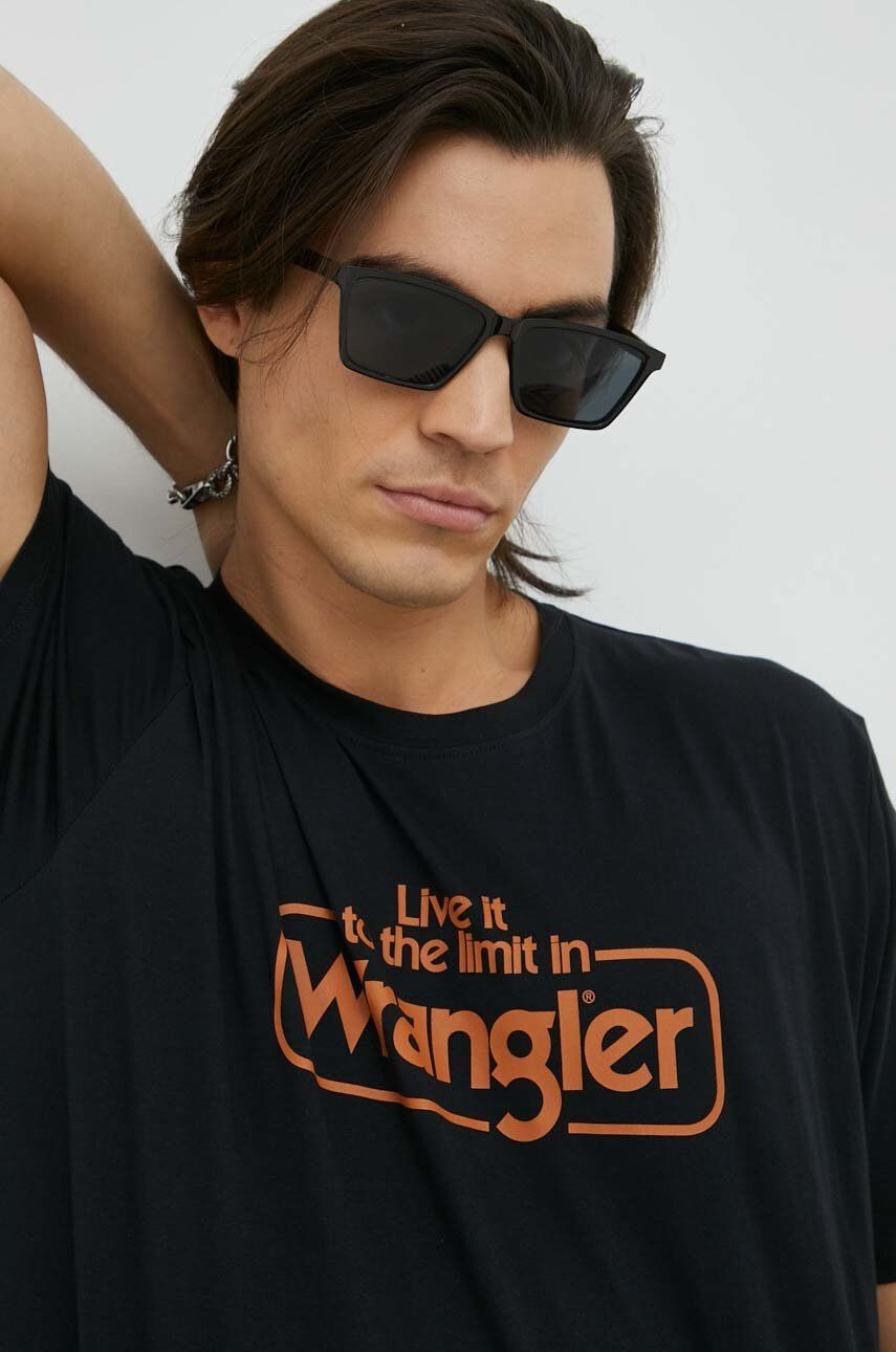 Wrangler tricou din bumbac - Pled.ro