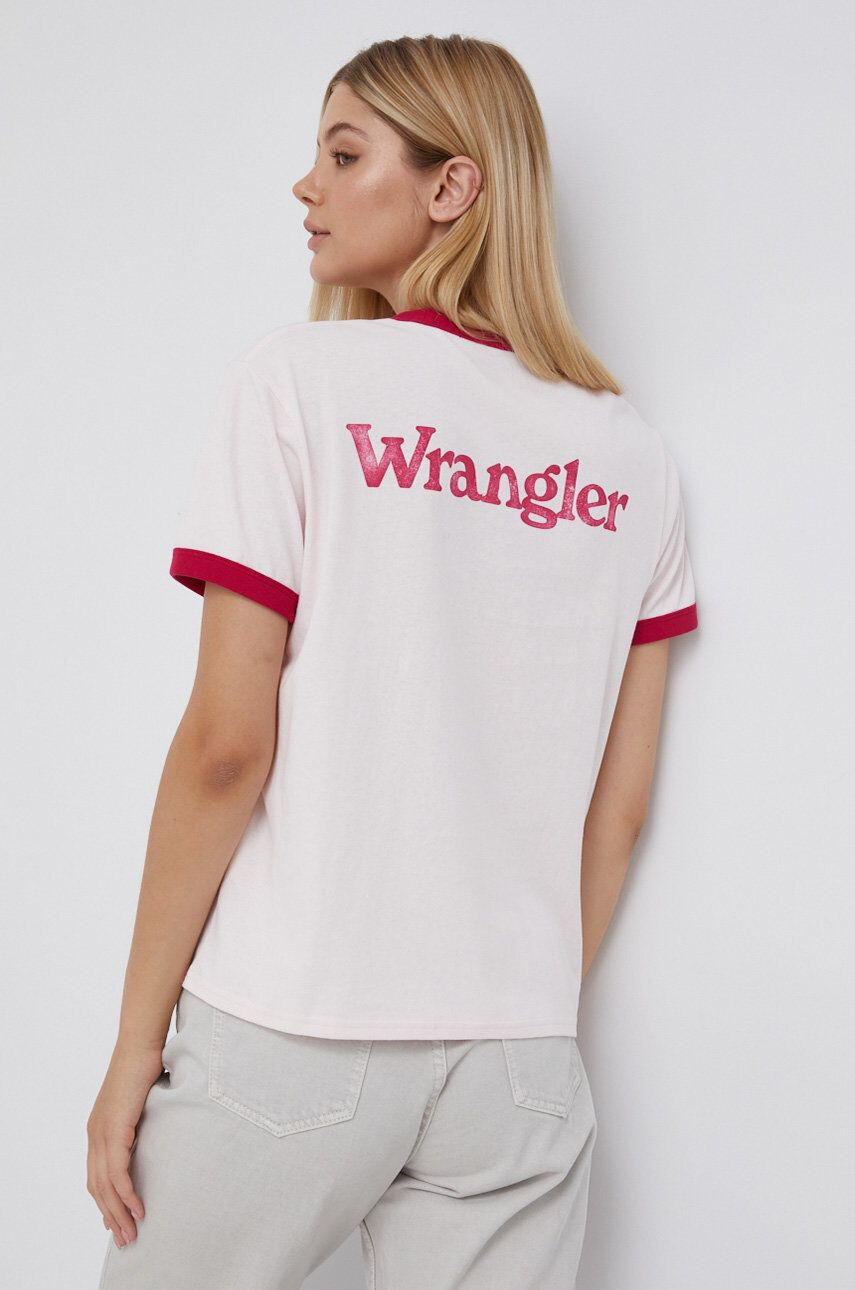 Wrangler Tricou din bumbac - Pled.ro