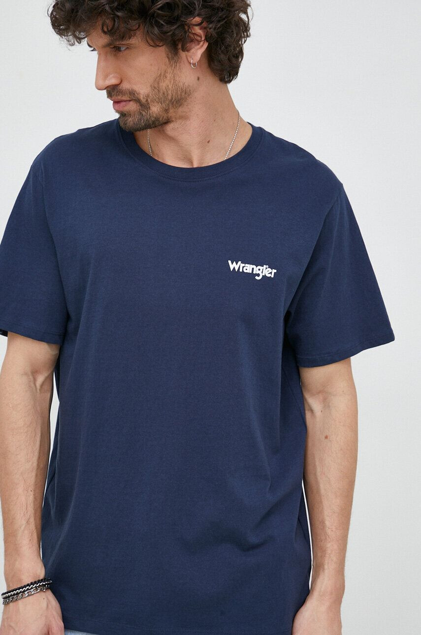 Wrangler tricou din bumbac 2-pack - Pled.ro