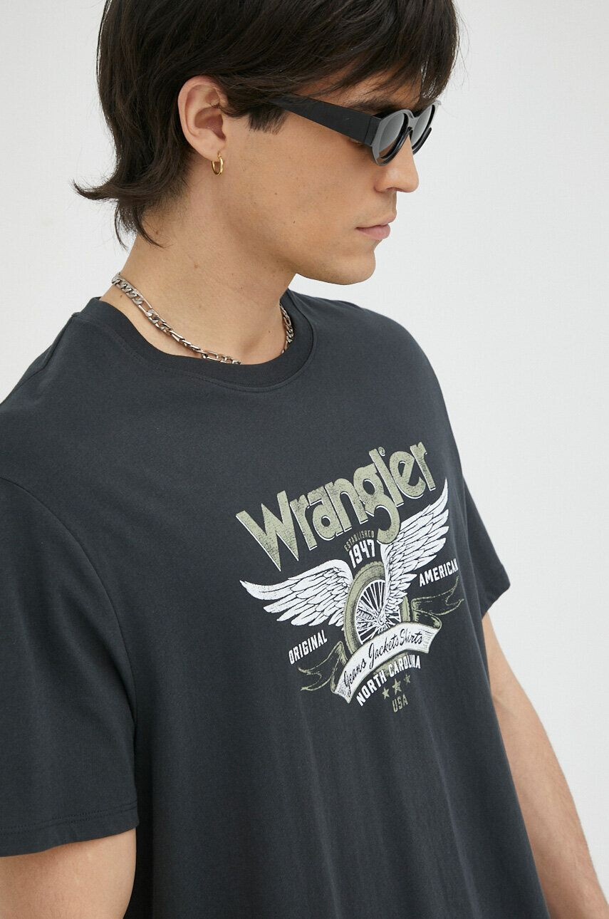 Wrangler tricou din bumbac - Pled.ro