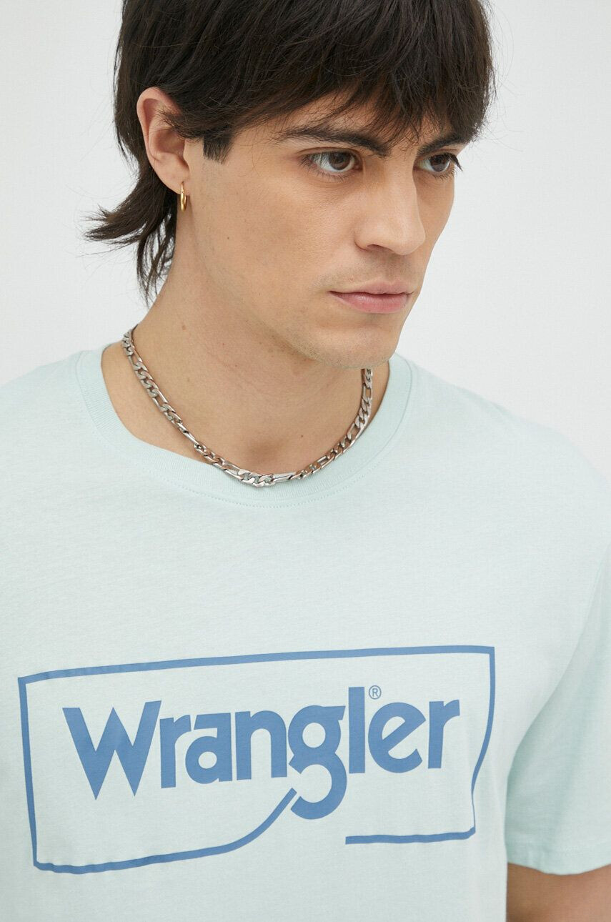 Wrangler tricou din bumbac - Pled.ro