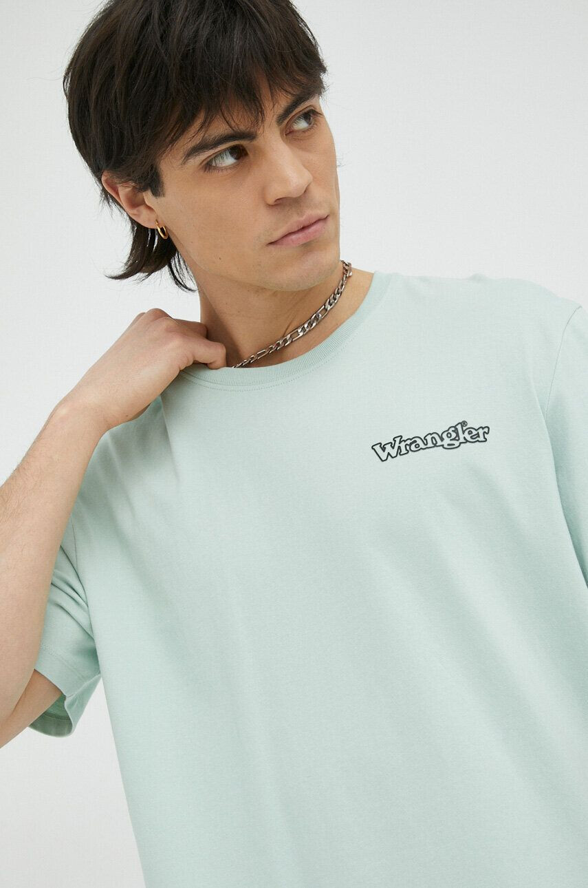 Wrangler tricou din bumbac - Pled.ro