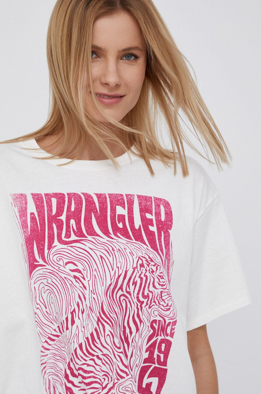 Wrangler tricou din bumbac - Pled.ro