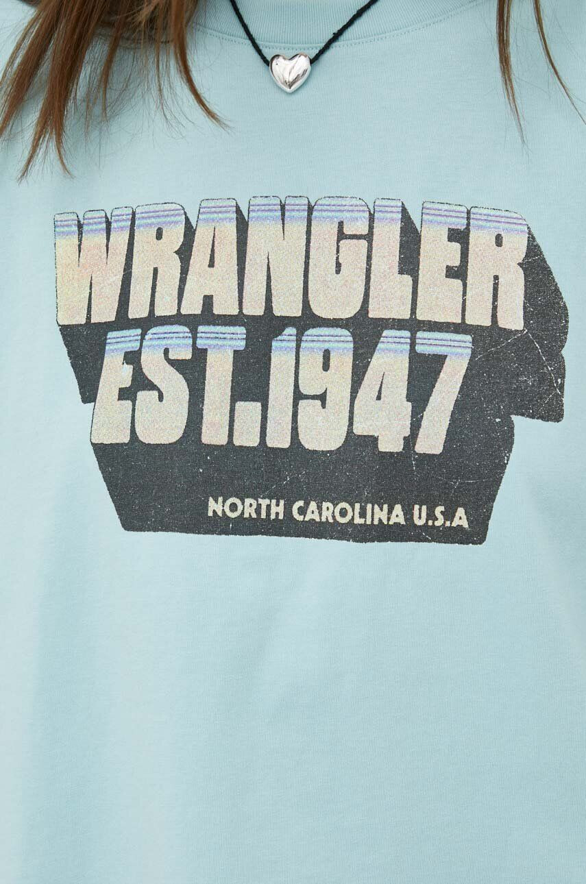 Wrangler tricou din bumbac - Pled.ro