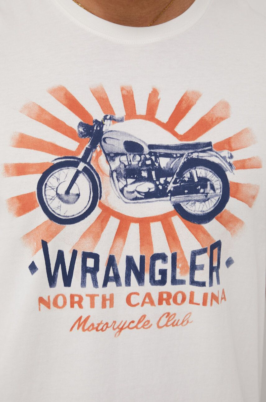 Wrangler tricou din bumbac - Pled.ro