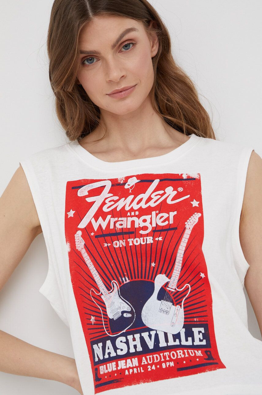 Wrangler tricou din bumbac - Pled.ro