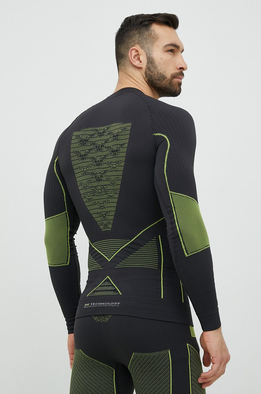 X-bionic longsleeve funcțional Energy Accumulator 4.0 culoarea gri - Pled.ro