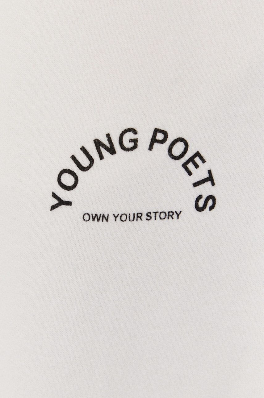 Young Poets Society femei culoarea alb cu imprimeu - Pled.ro