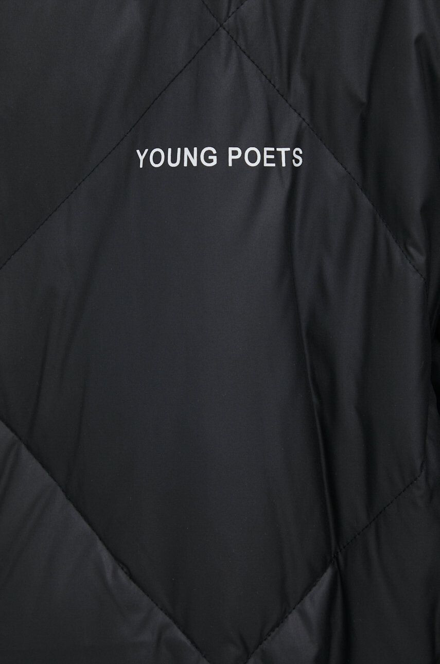 Young Poets Society geaca de puf Liom barbati culoarea negru de iarna - Pled.ro