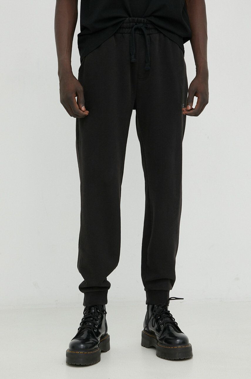 Young Poets Society pantaloni de trening Maleo barbati culoarea negru neted - Pled.ro