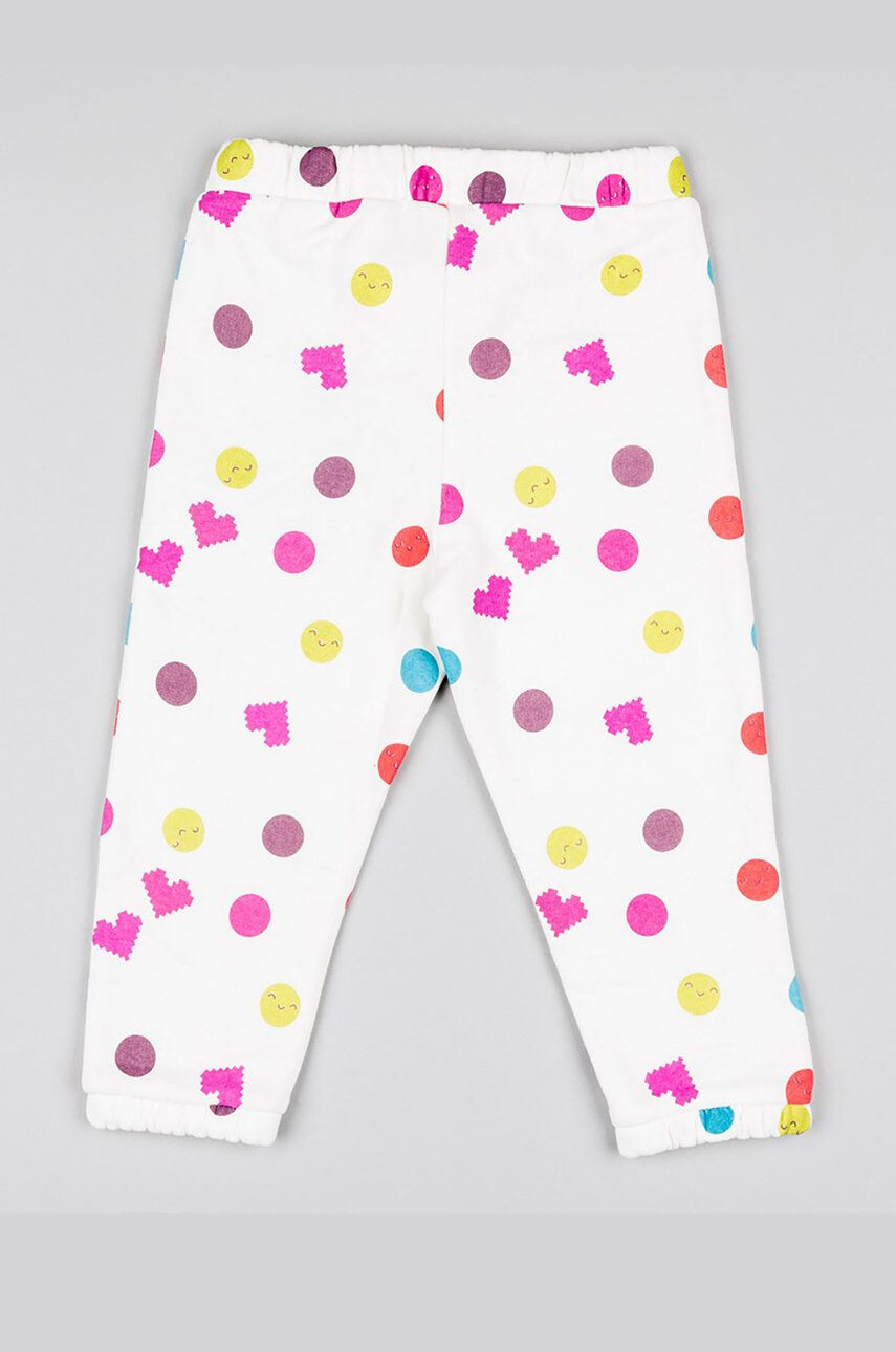 Zippy leggins copii culoarea alb modelator - Pled.ro