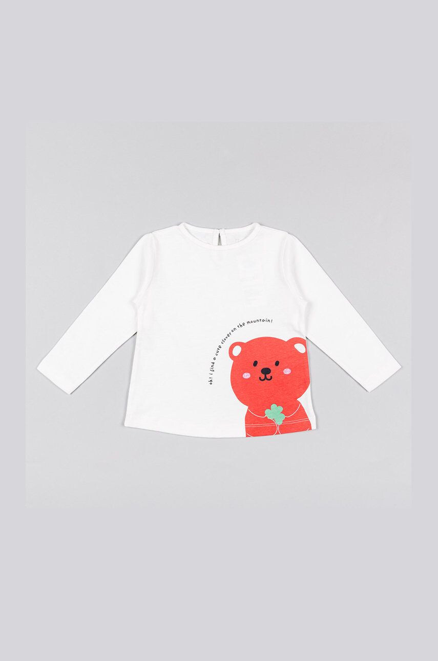 Zippy longsleeve din bumbac pentru copii - Pled.ro