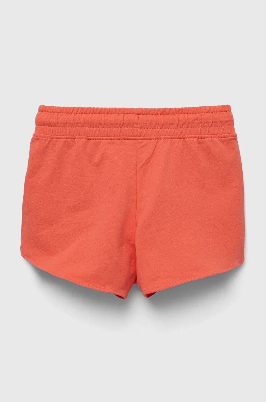 Zippy pantaloni scurți din bumbac pentru copii 2-pack culoarea portocaliu neted talie reglabila - Pled.ro