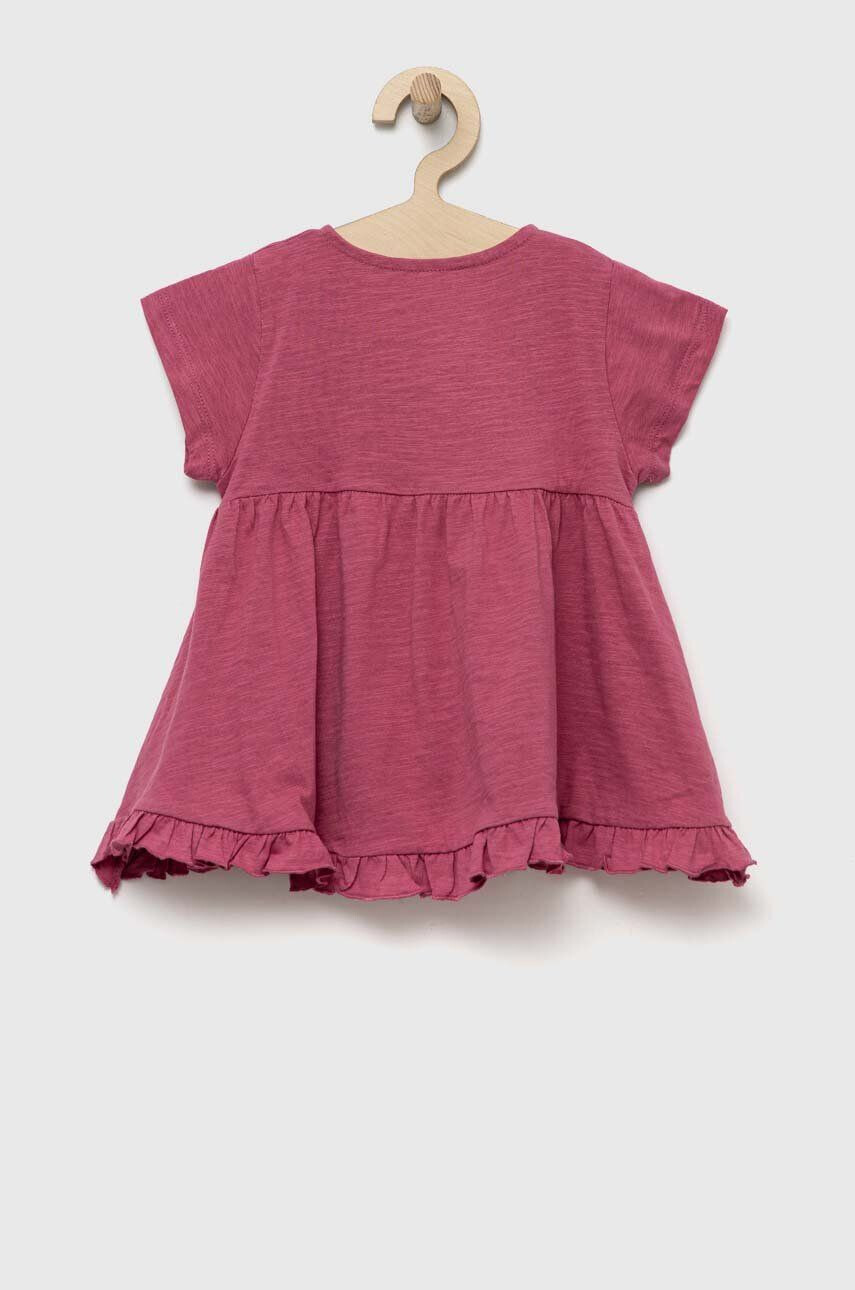 Zippy tricou de bumbac pentru copii culoarea violet - Pled.ro