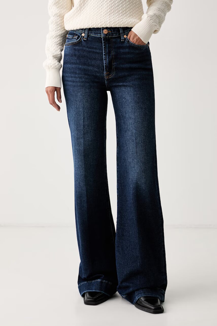 7 for all mankind blugi flared pentru femei