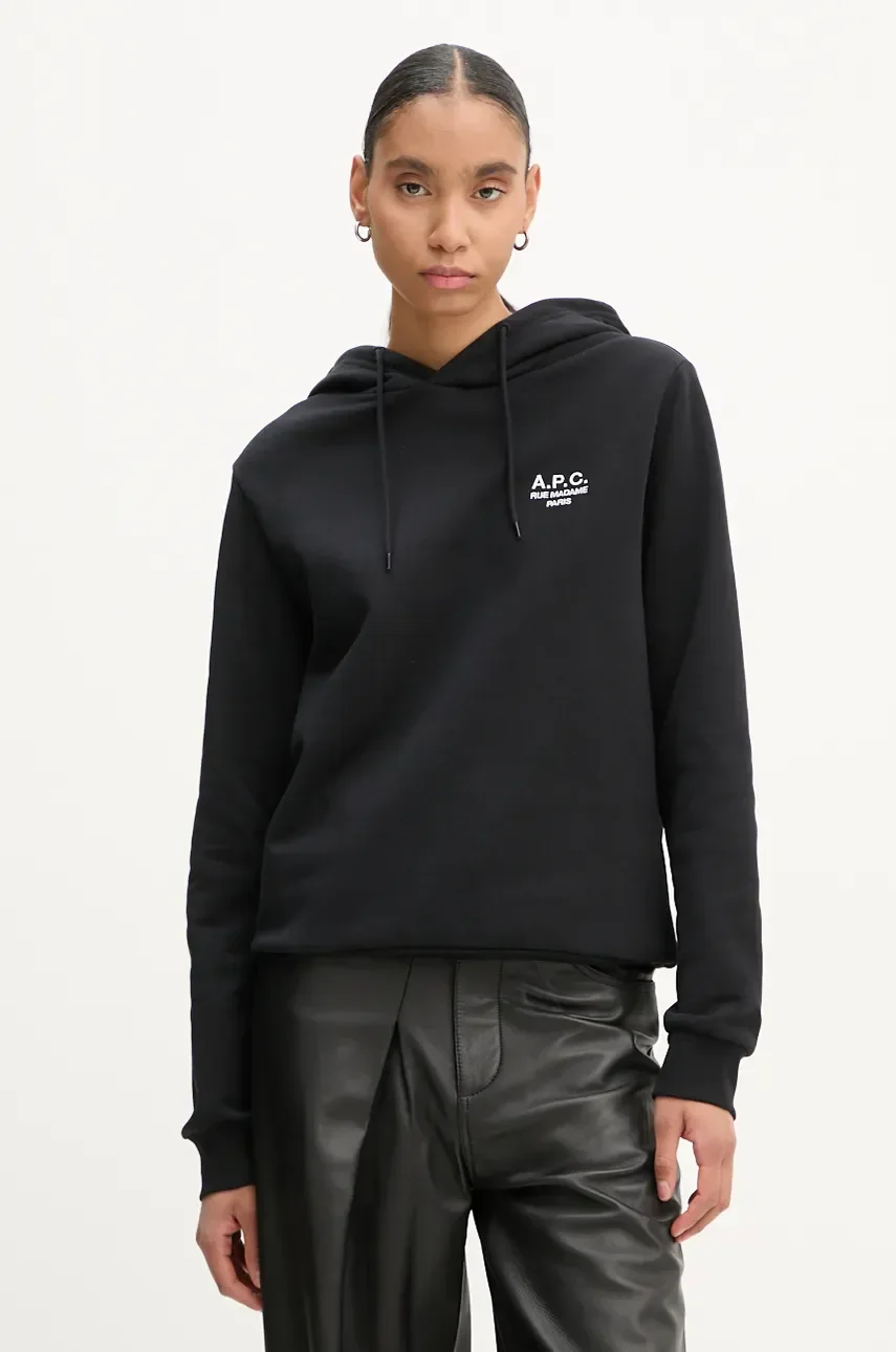 A.P.C. bluza hoodie standard rue madame GOTS