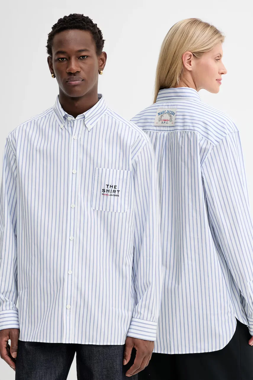A.P.C. cămașă din bumbac x MARC JACOBS