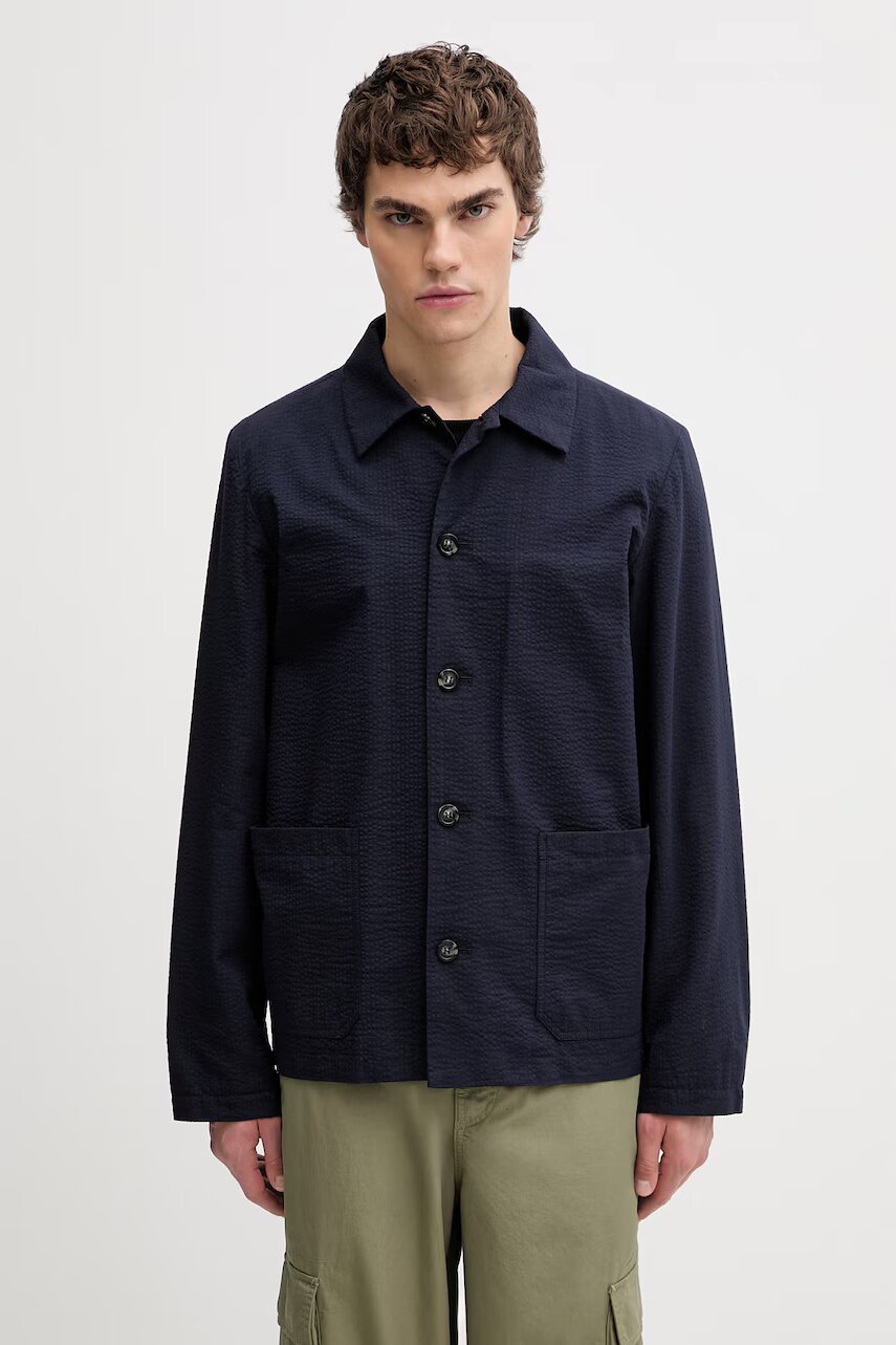A.P.C. cămașă pentru bărbați din bumbac Veste Brest