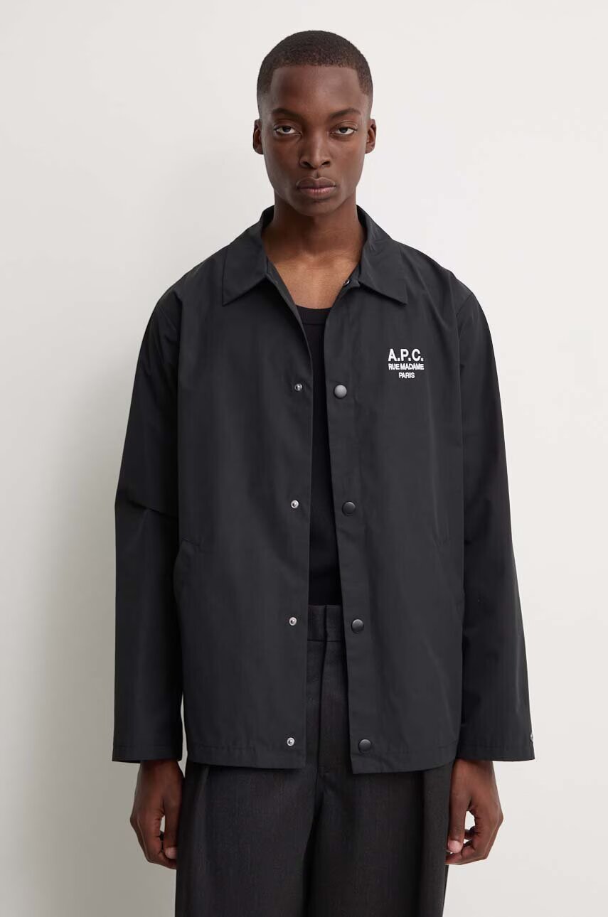 A.P.C. geacă cu aspect de cămașă blouson regis