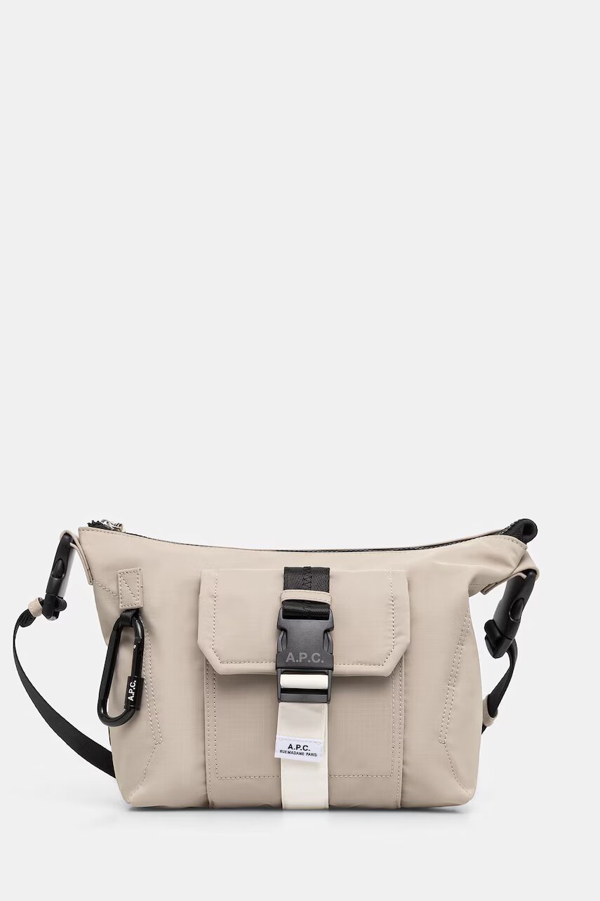 A.P.C. geantă crossbody pentru femei Begeantăe Trek