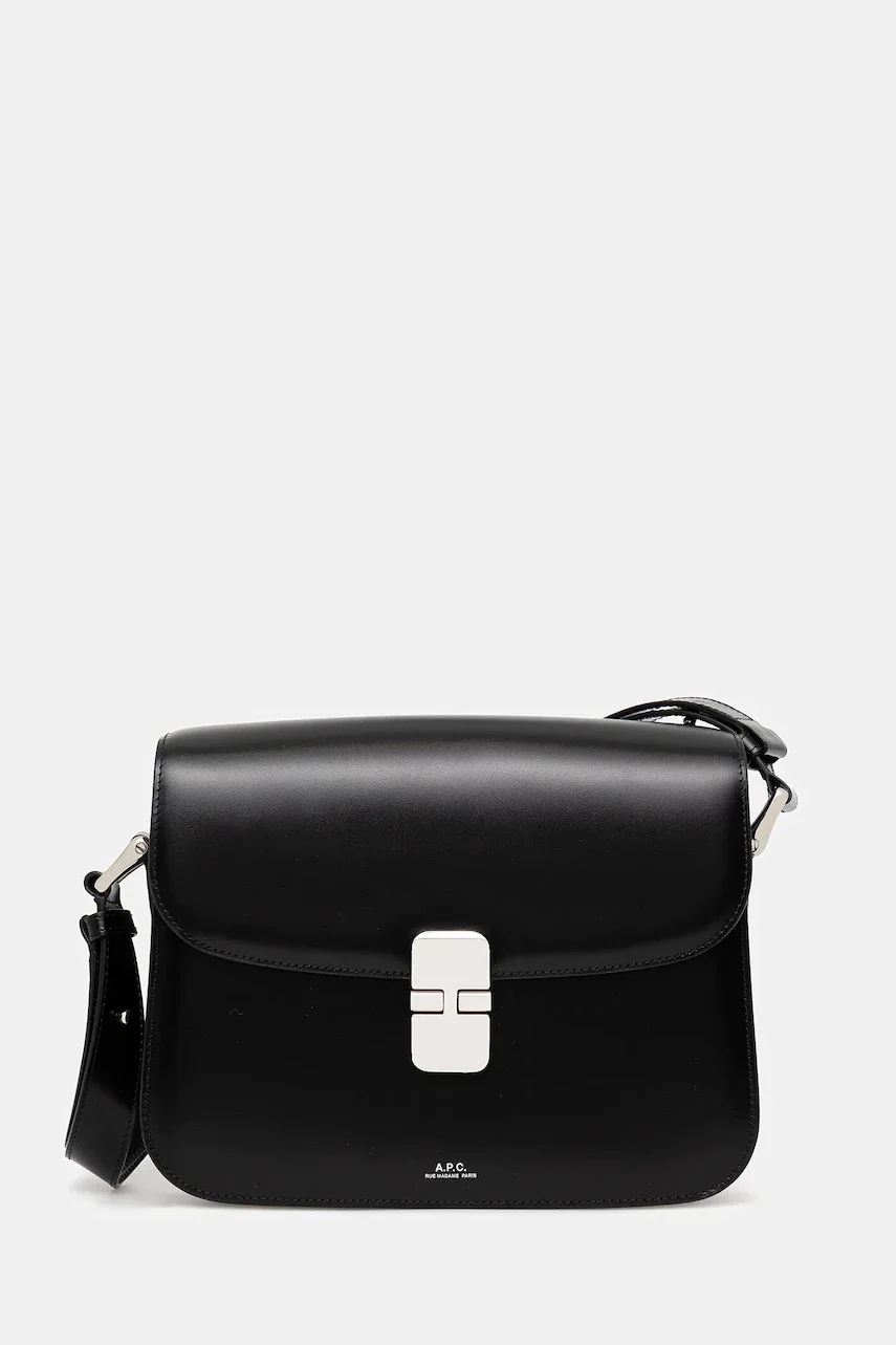 A.P.C. geantă de piele Sac Grace