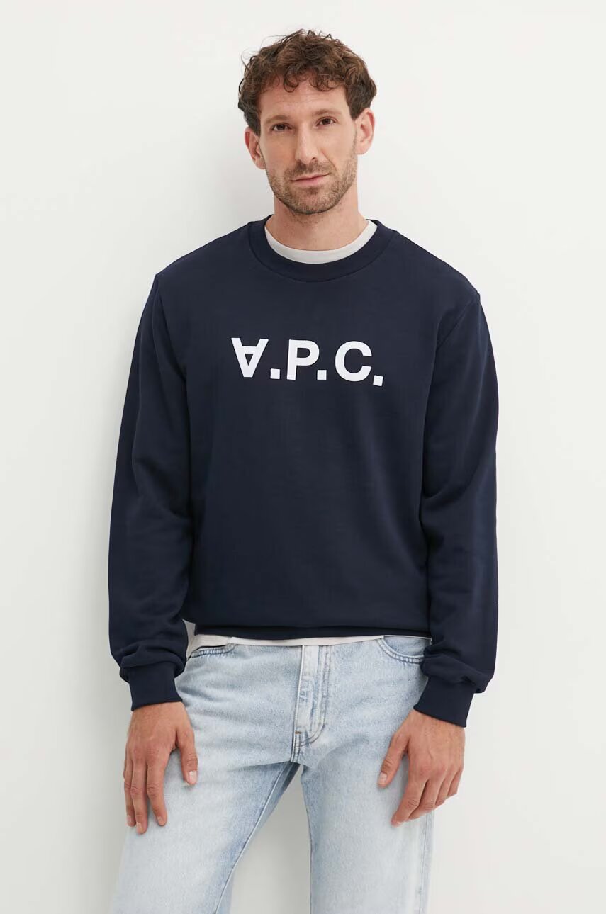 A.P.C. hanorac de bumbac sweat standard grand vpc GOTS