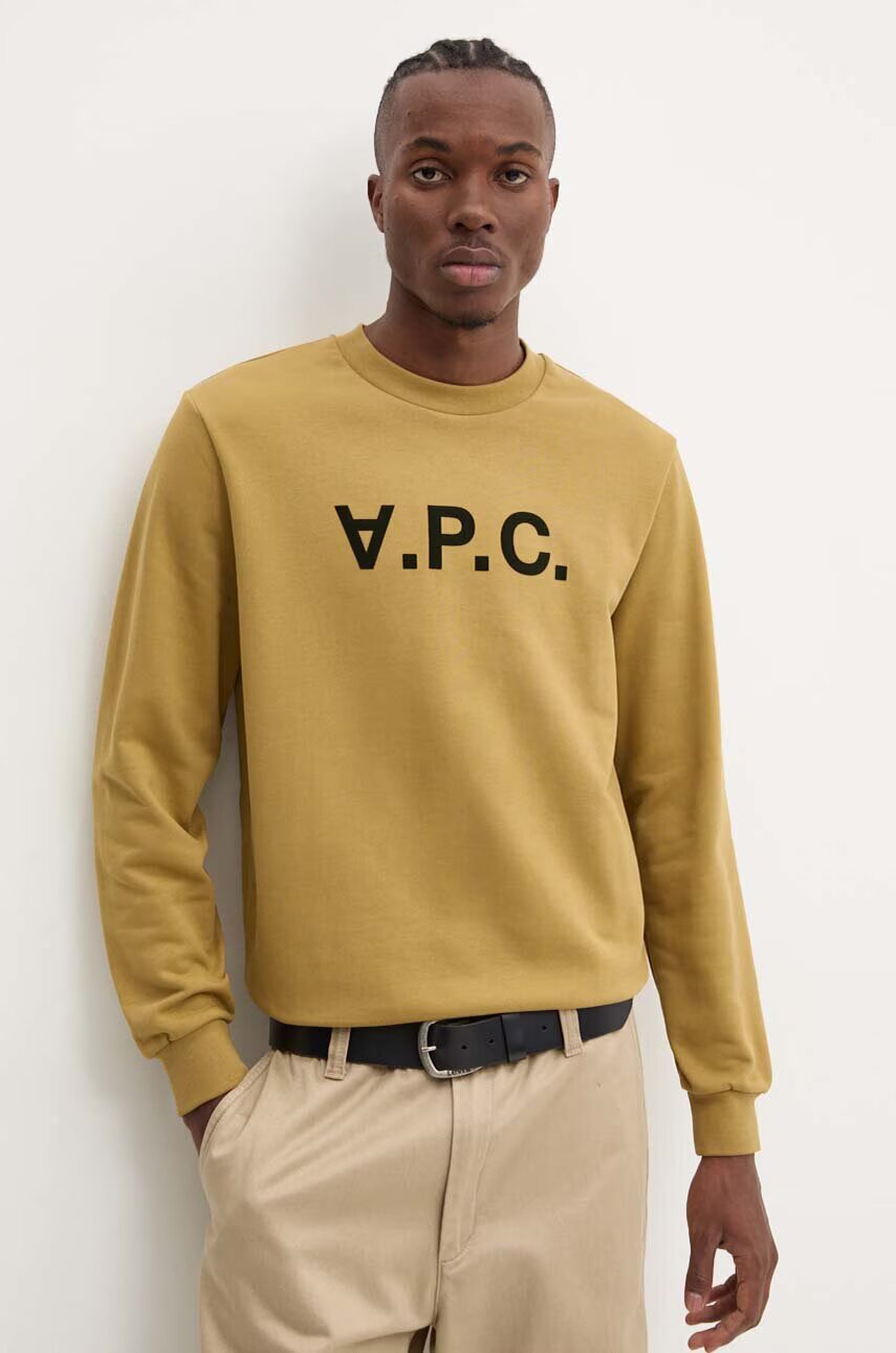 A.P.C. hanorac de bumbac sweat standard grand vpc GOTS