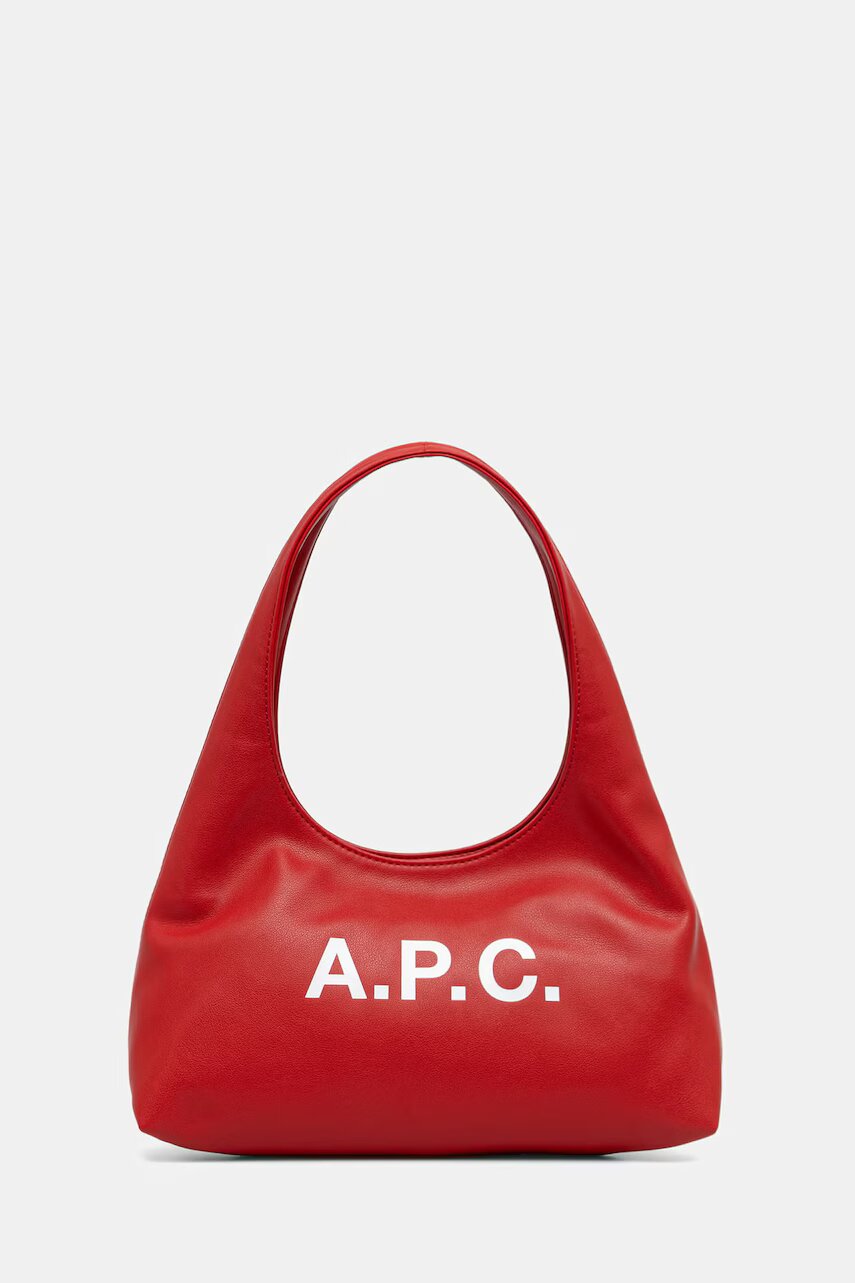 A.P.C. hobo bag pentru femei cu imitație de piele baby ninon shoulder