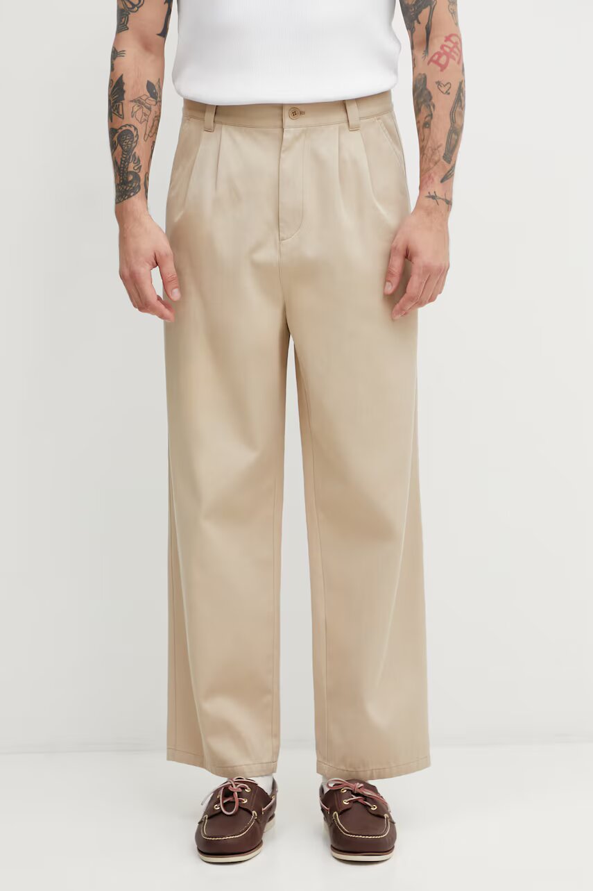A.P.C. pantaloni bărbătești din bumbac Ricky