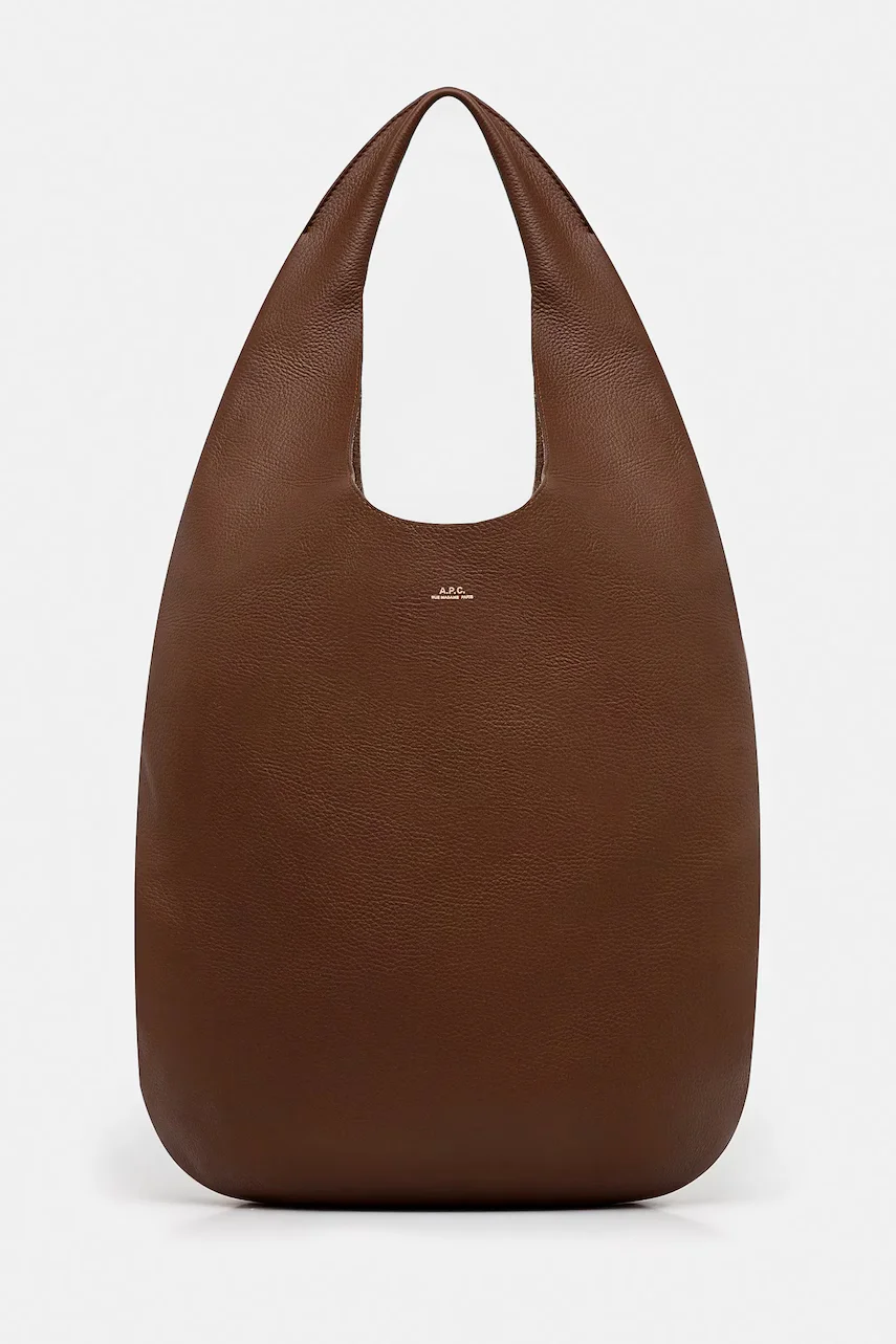 A.P.C. poseta de piele le neige