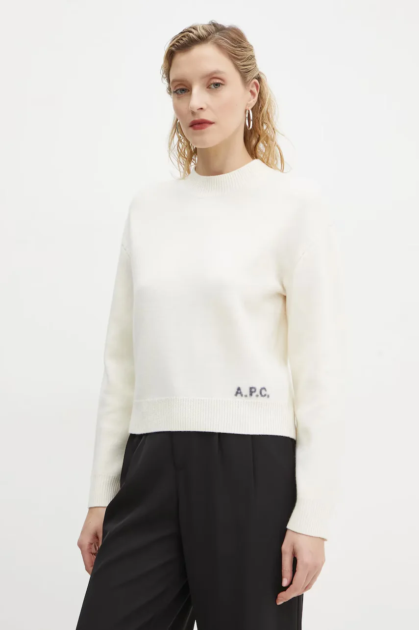 A.P.C. pulover de lana pull esther