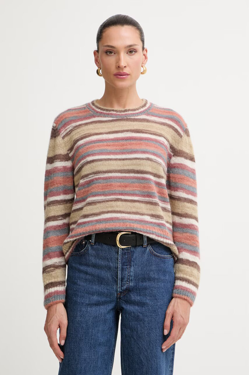 A.P.C. pulover pentru femei cu lână pull gabby