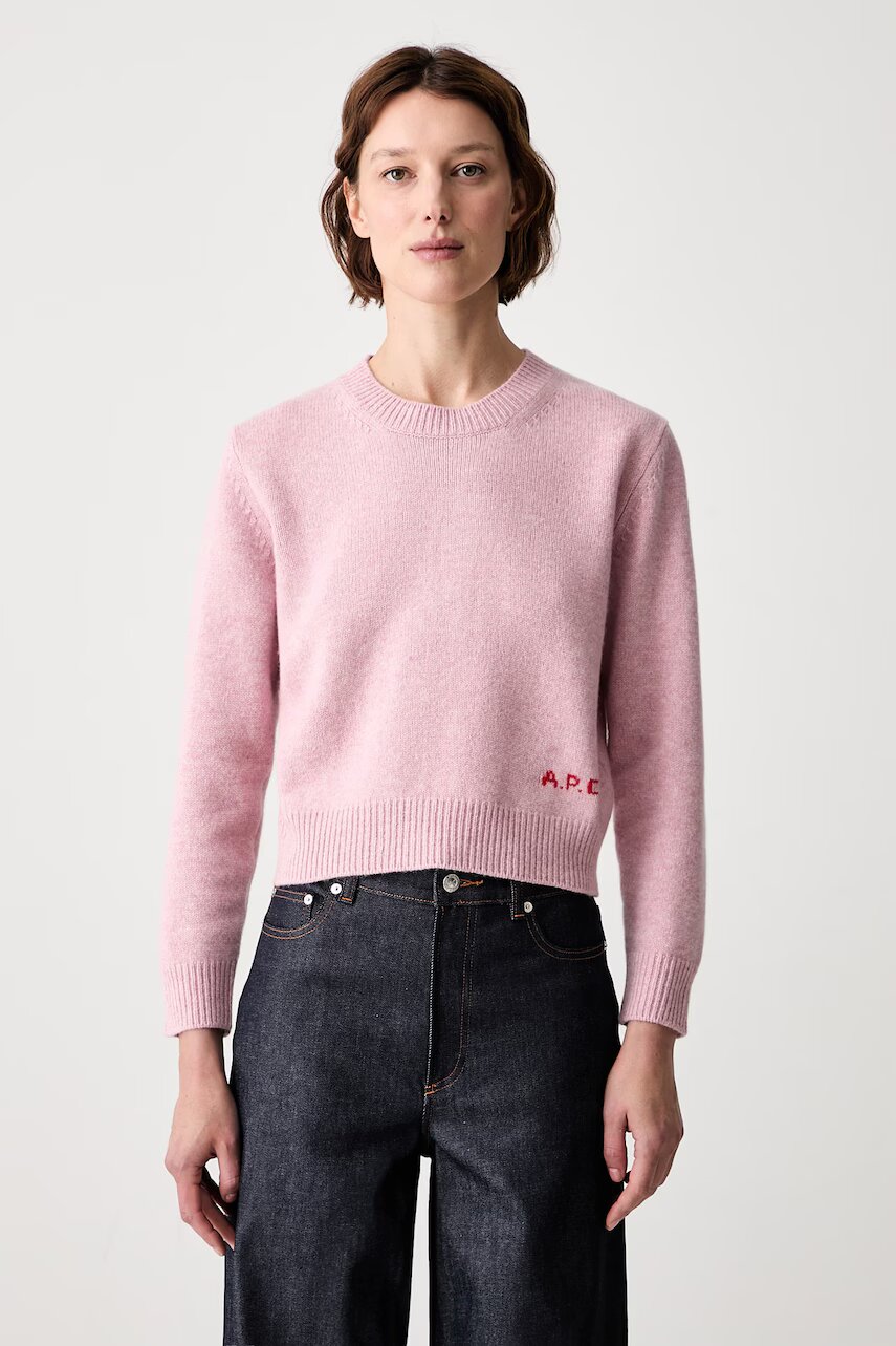 A.P.C. pulover pentru femei din lână Anna
