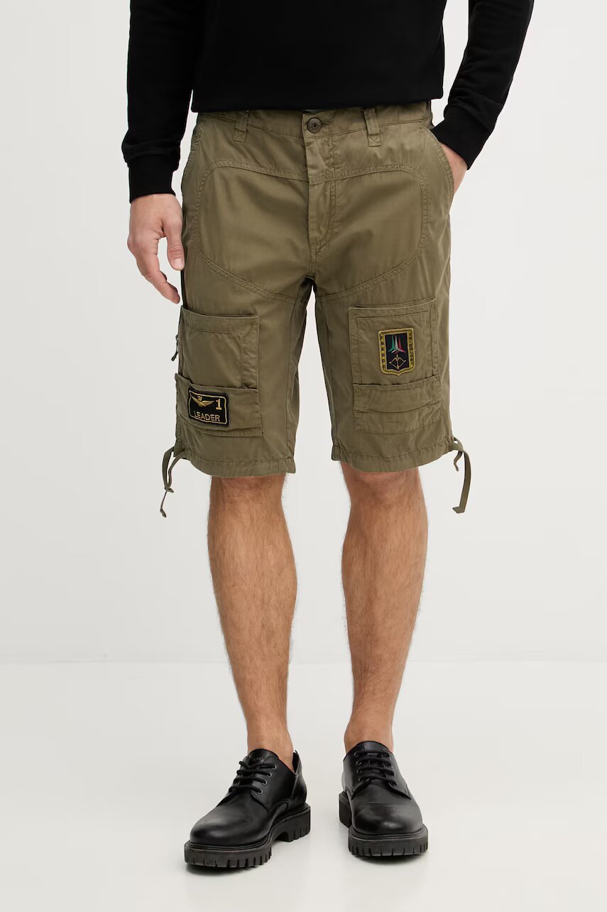 Aeronautica Militare pantaloni scurți pentru bărbați din bumbac