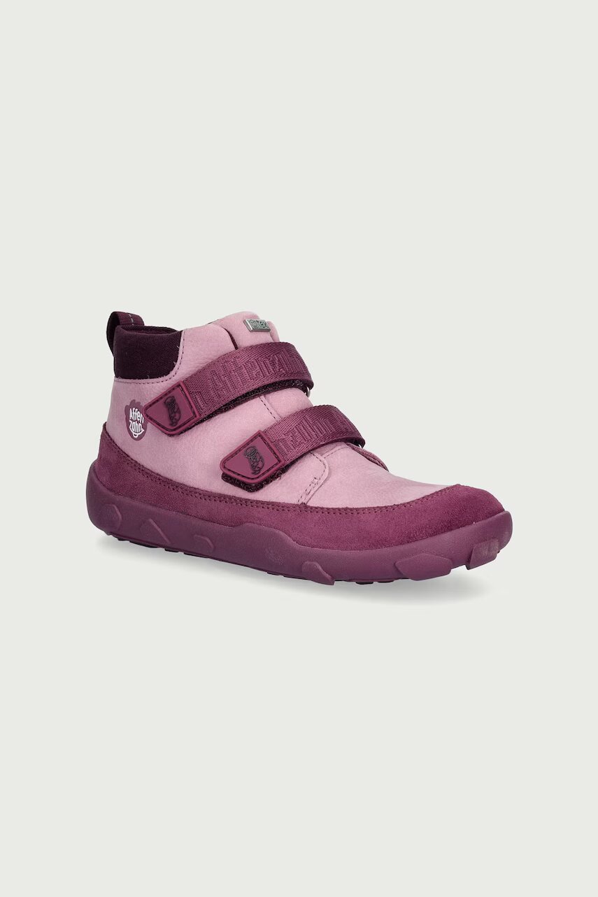Affenzahn pantofi pentru copii din nubuck 01488.40178
