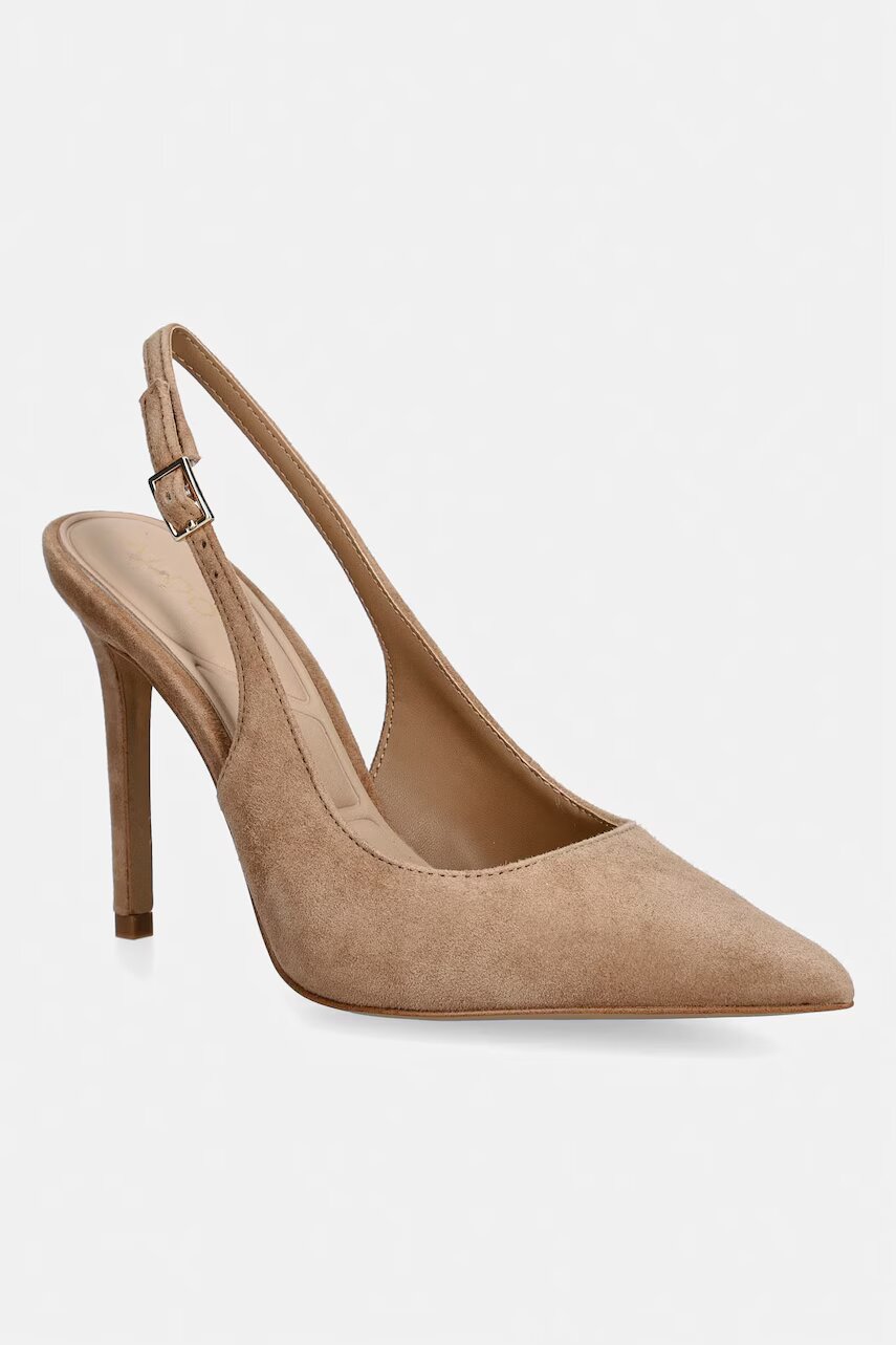 Aldo pantofi cu toc stiletto din piele întoarsă STESSYSLING2.0