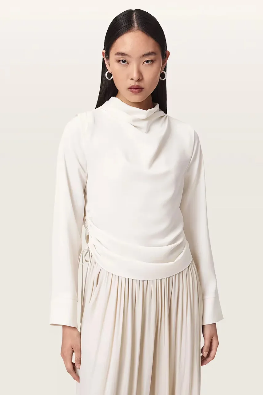 AllSaints bluză pentru femei LESLIE