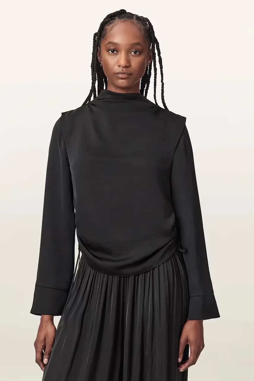 AllSaints bluză pentru femei LESLIE