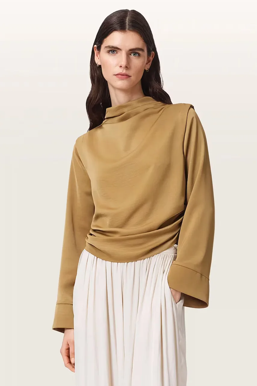 AllSaints bluză pentru femei LESLIE